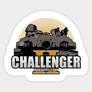 Challenger 2 Tank Sticker